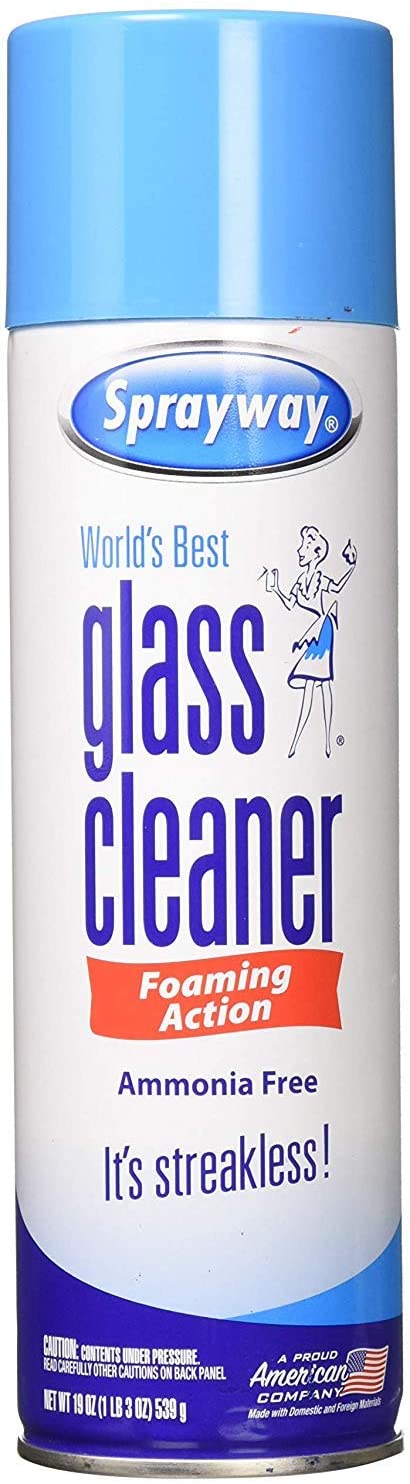 Sprayway 443331 Ammonia Free Glass Cleaner, 19 Oz. (4-Pack) (Packaging May  Vary)