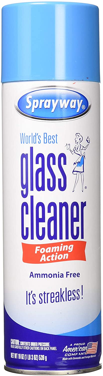 Glass Cleaner, Sprayway, 19oz. @
