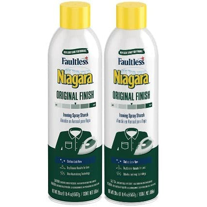 Niagara Original Spray Starch Plus Durafresh Professional Finish, 20 Oz (2 Pack)