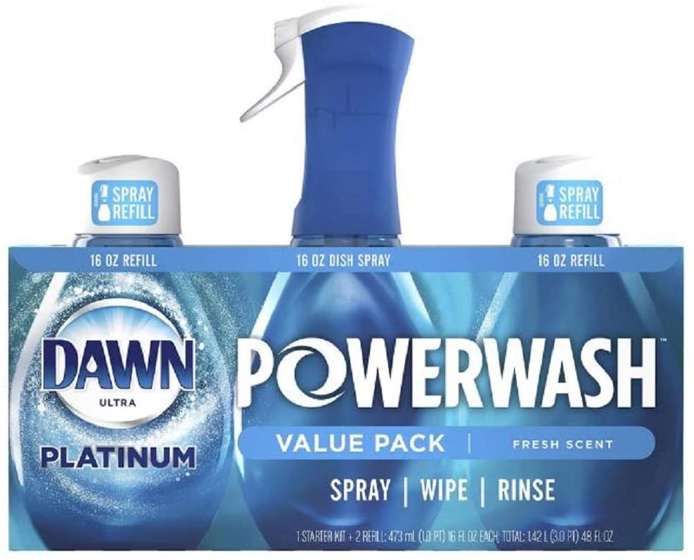 Dawn Ultra Power Wash Platinum Fresh Scent
