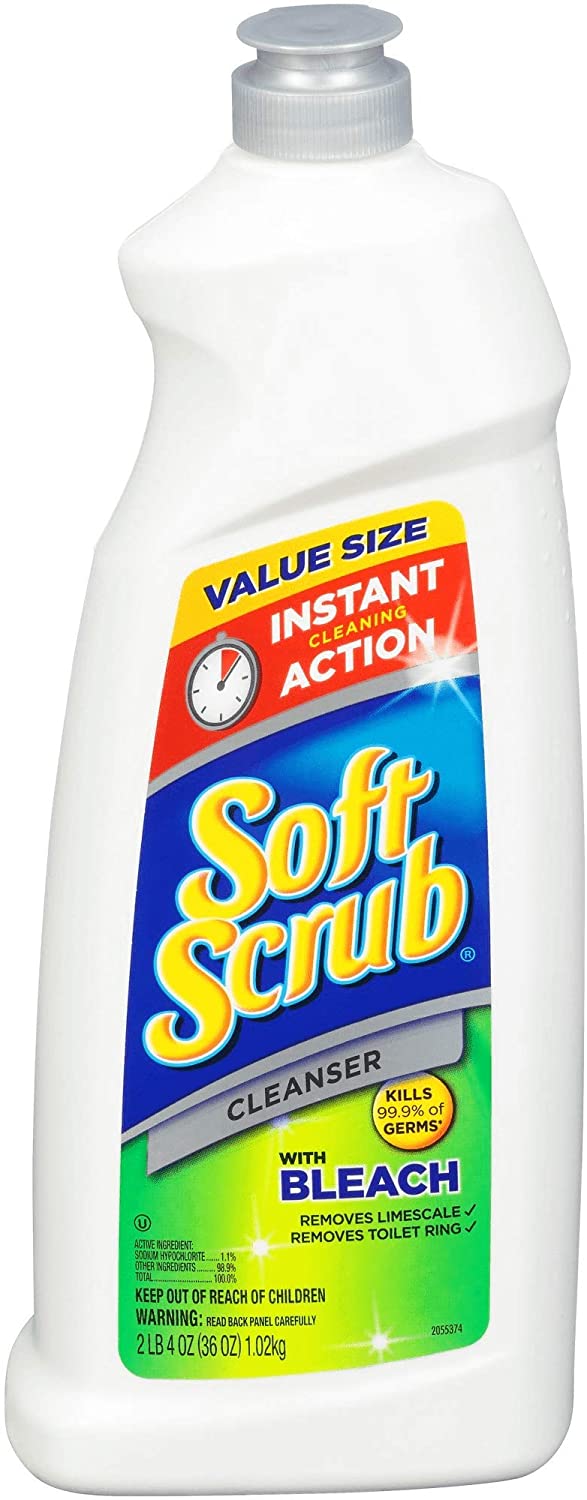 Soft Scrub Soft Scrub Cleanser with Bleach - 36 oz - 2 pk